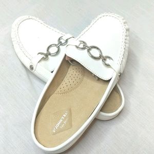 St John's Bay flex form mules